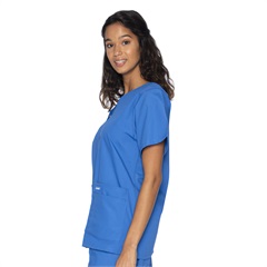 Women's 4-Pocket V-Neck Scrub Top
